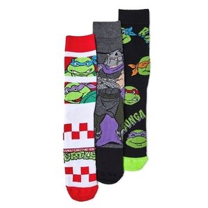 Ninja Turtles sock 3 pack